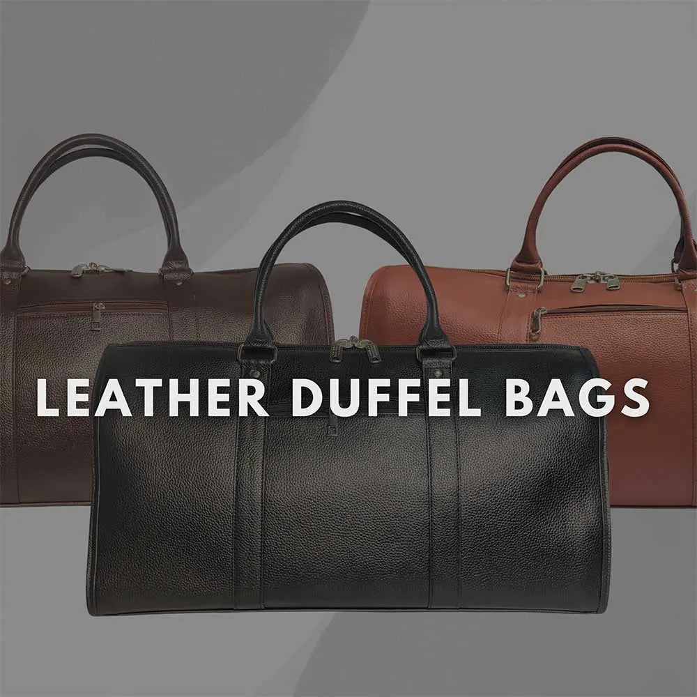 LEATHER DUFFLE BAGS