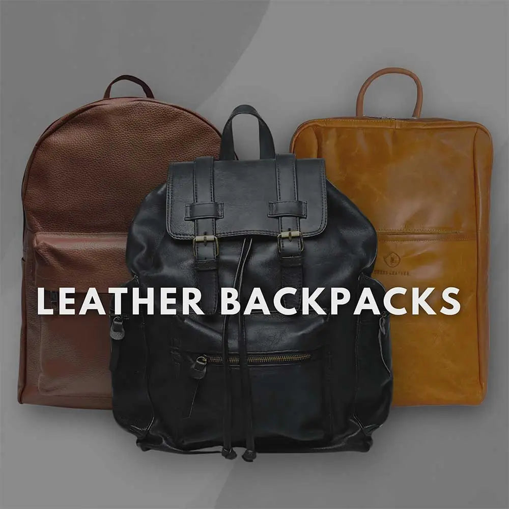 LEATHER BACKPACKS