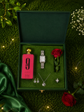 Luxury Romantic Gift Box Set for Her – Watch, Jewellery, Perfume & Rose Surprise Box